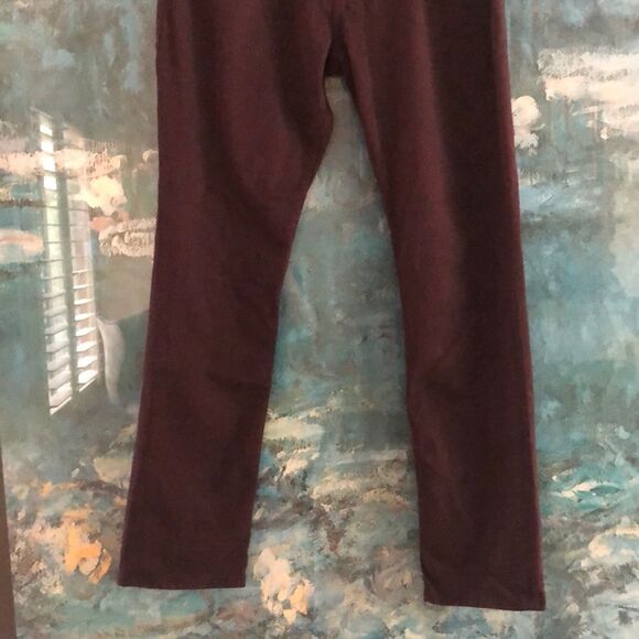 PAIGE Federal Straight Jeans Dark Port Sz 34x31 - Picture 4 of 13